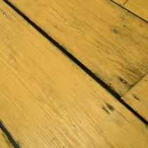 A beautiful wooden floor with DraughtEx fitted between the gaps