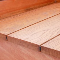 The profile of DraughtEx when it's isntalled between floorboards