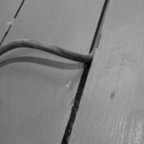 A beautiful wooden floor with DraughtEx fitted between the gaps